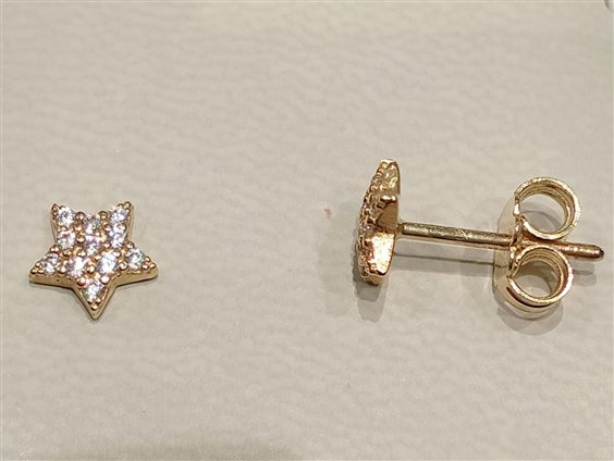Orecchini Gazzola Donna in Oro giallo OROGZIRCSTELLINAM14 - OROGZIRCSTELLINAM14